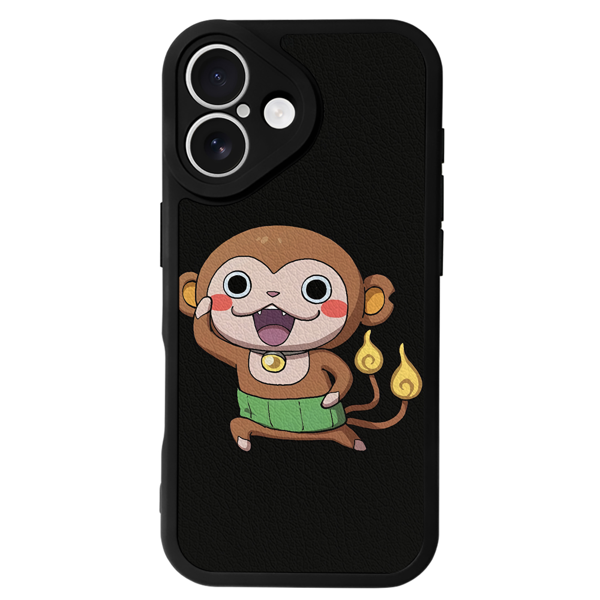 （画像用） 妖怪ウォッチ Yo-kai Watch 【iPhone 16シリーズ対応】シリコンスマホケース（レザー調） 材質：シリコン